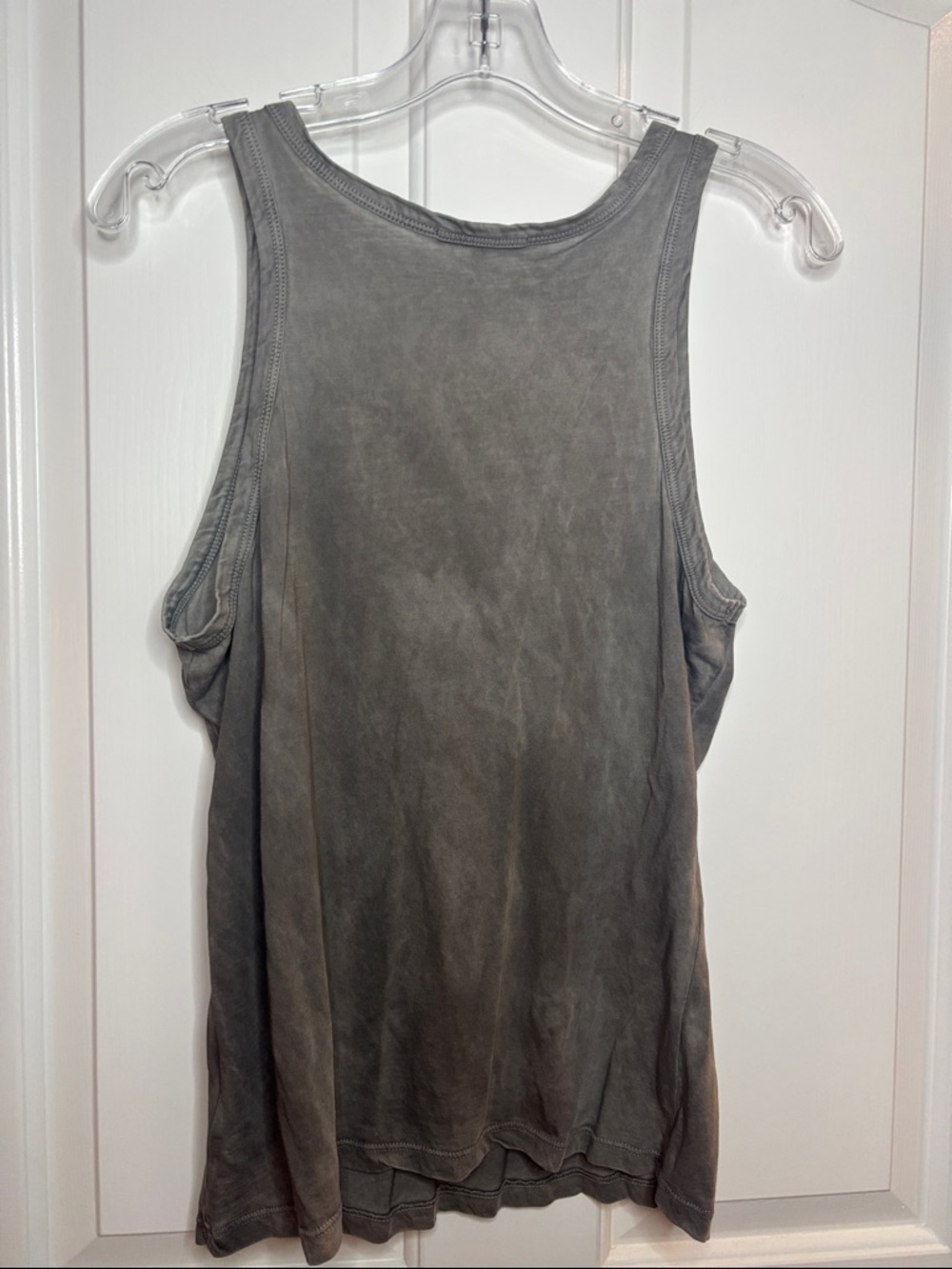 NWOT Cotton Citizen Washed Tank Top - Charcoal Gray Vintage Oasis Sz L - Picture 6 of 6
